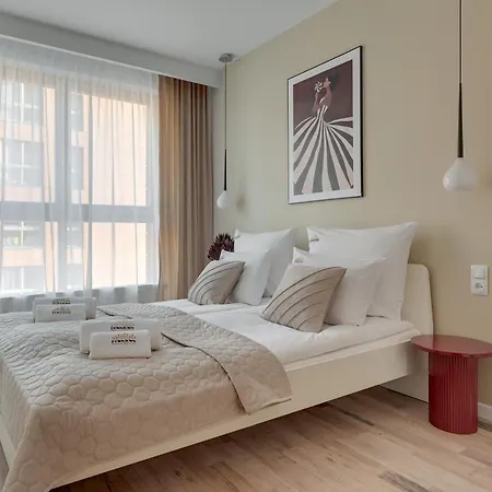 Aura Island Riverside By Downtown Apartman Gdańsk