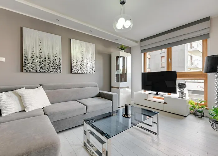 Aura Island Riverside By Downtown דירה גדנסק