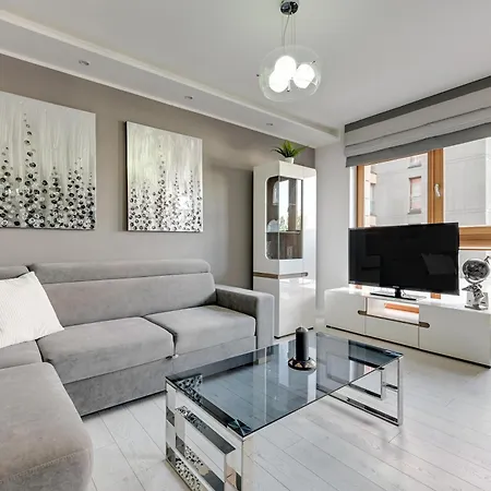 Aura Island Riverside By Downtown Apartmán Gdaňsk